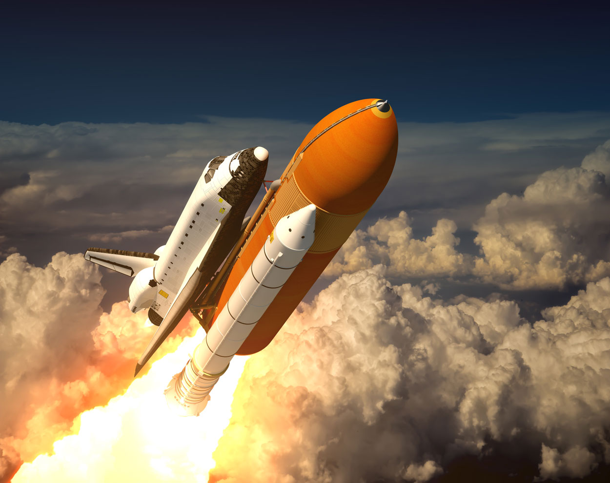 Getting into Space - Nasa Launch The Shuttle